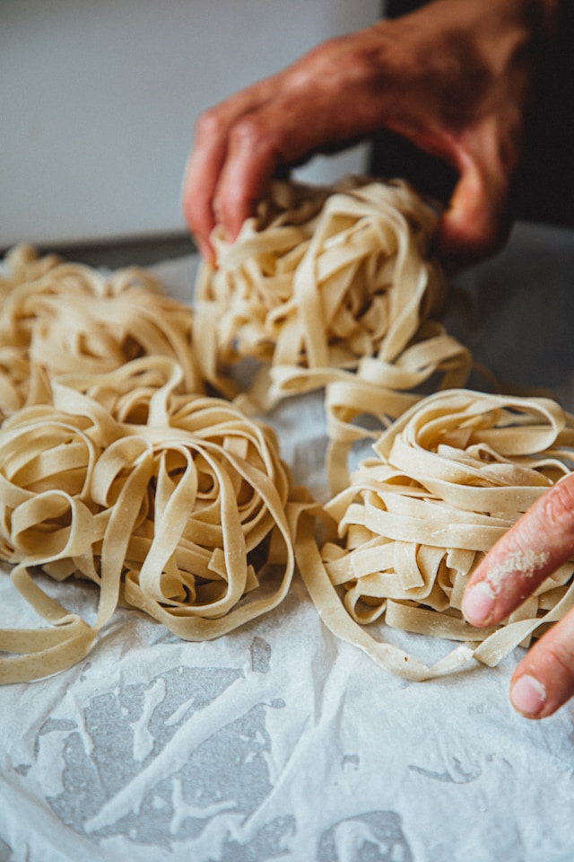 パスタ仕込み